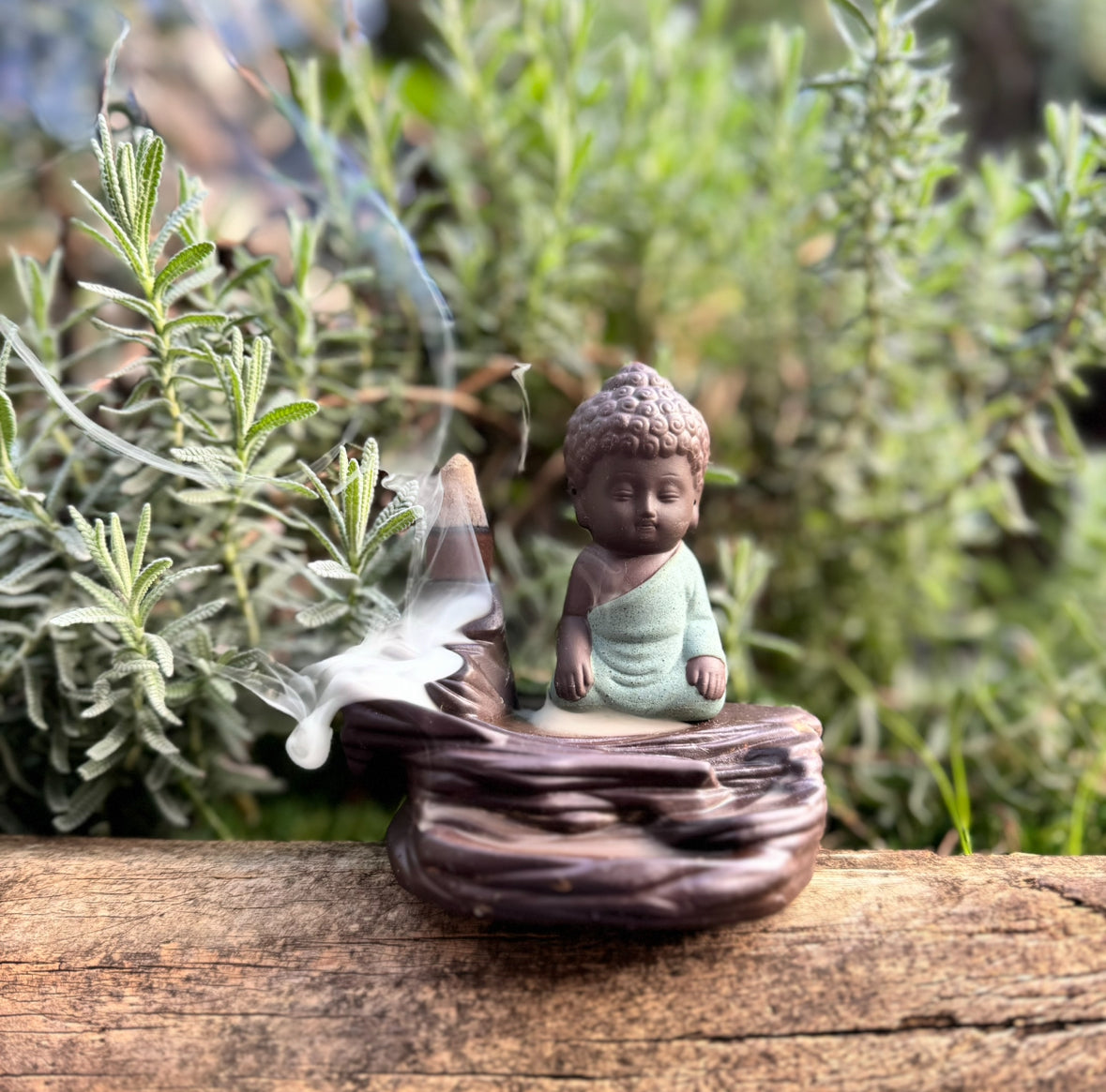 Backflow Burner - Serene Buddha