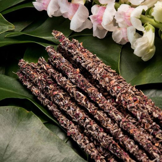 Organic Lavender & Rose Incense | Botanical Blend
