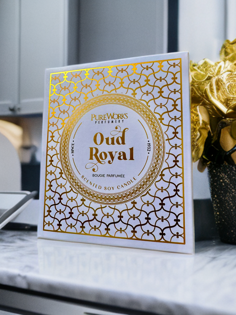Pure Works Scented Candle - Royal Oud | Royal and Transcendent