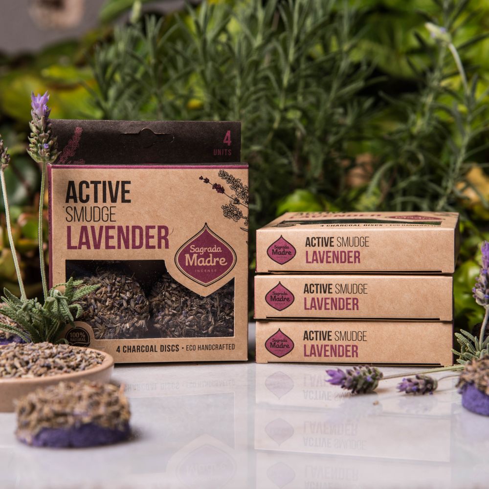 Charcoal Disks - Lavender | Calming Floral Aroma for Relaxation