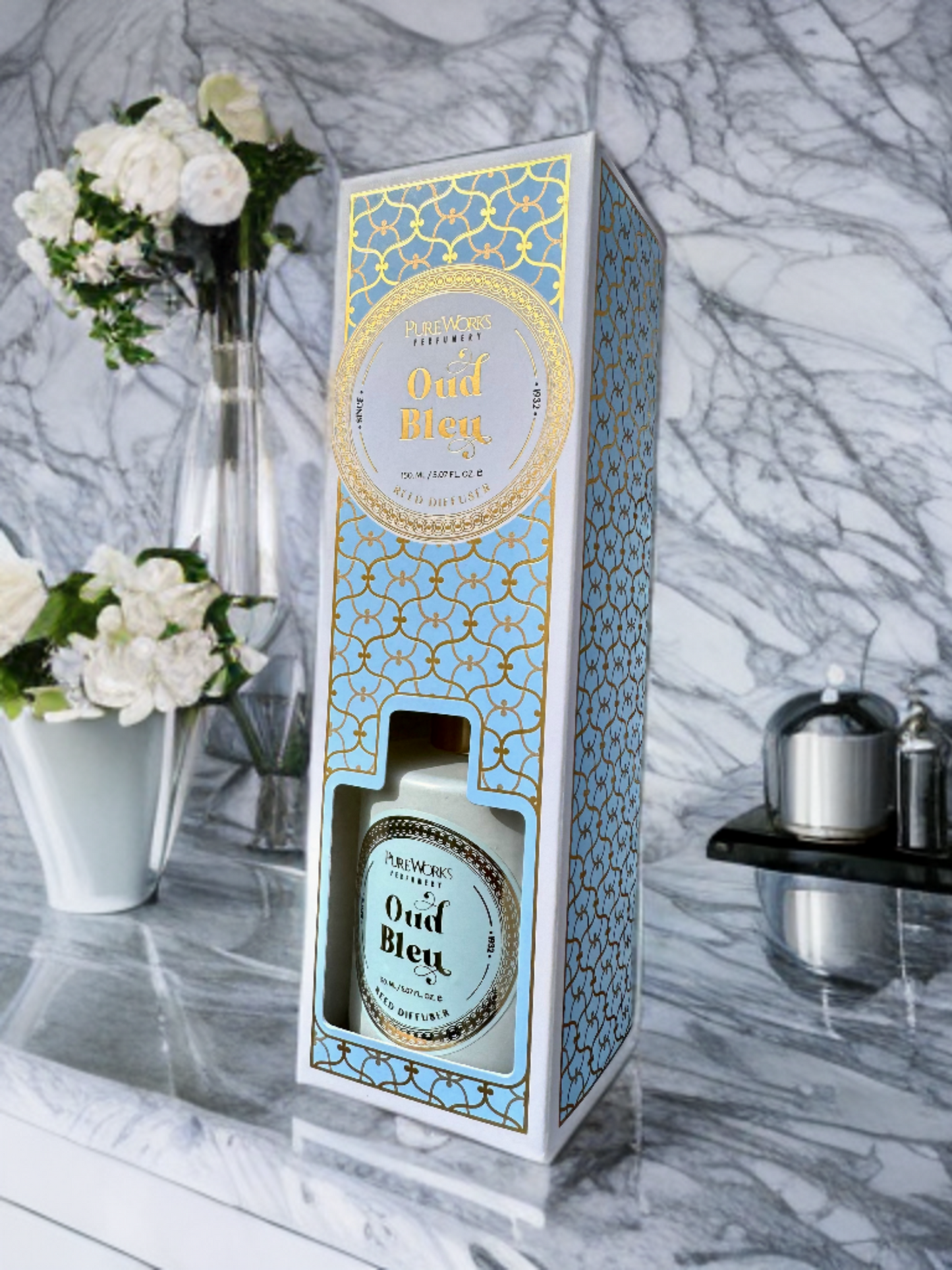 Pure Works Fragrance Diffuser - Oud Bleu | Smooth and Refreshing