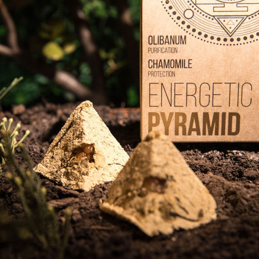 Energetic Pyramids - Frankincense & Chamomile | Aromatherapy & Relaxation