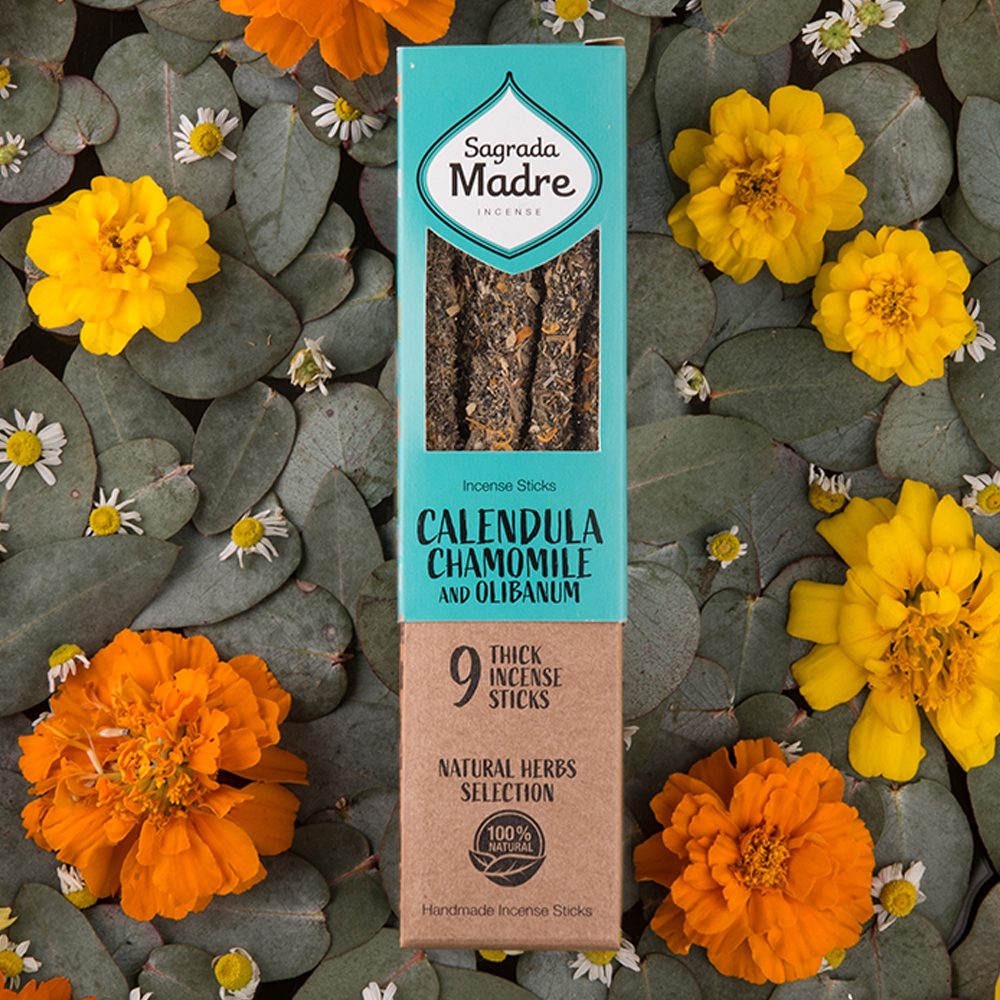 Herb Incense - Calendula Chamomile & Olibanum | Calming