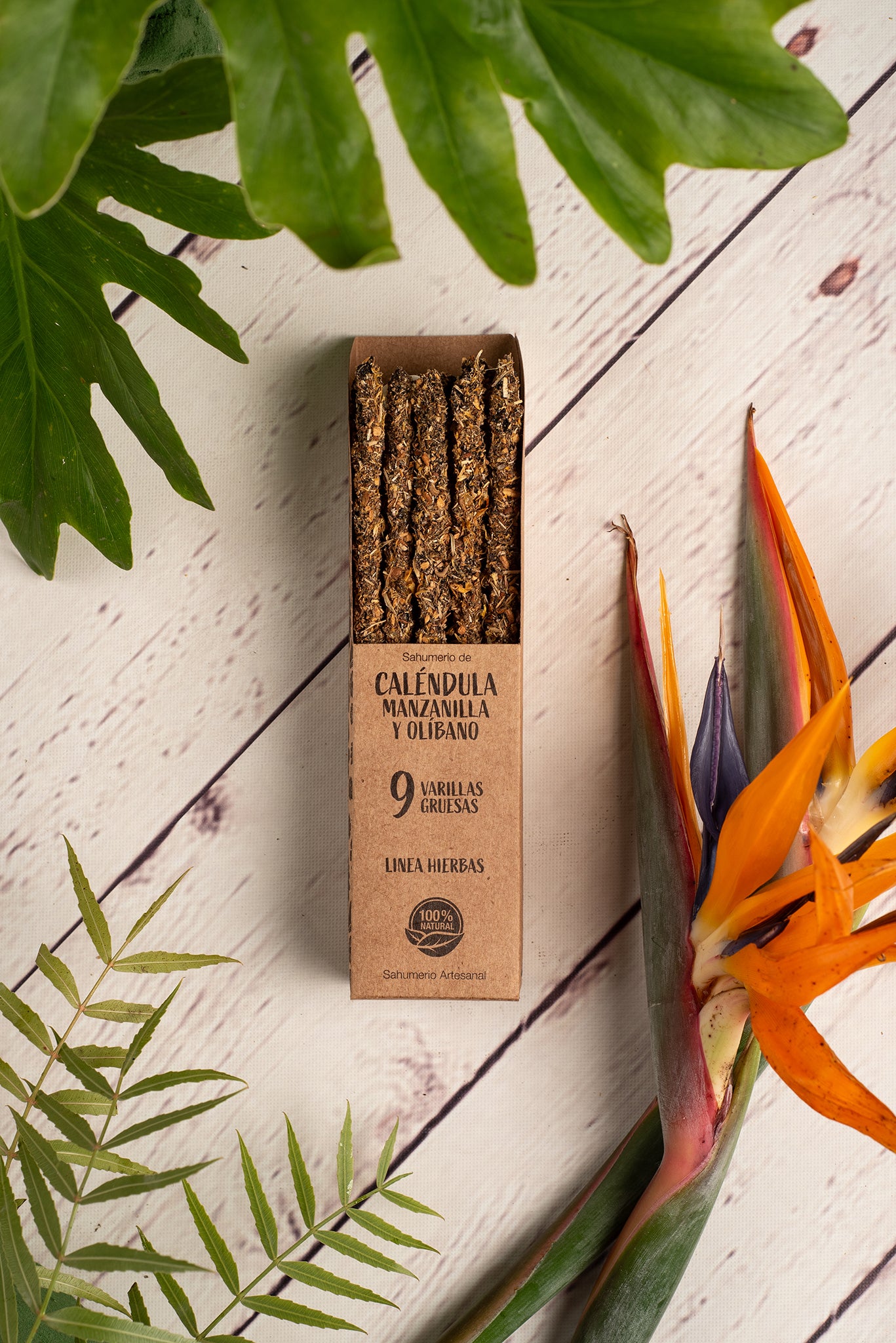 Herb Incense - Calendula Chamomile & Olibanum | Calming