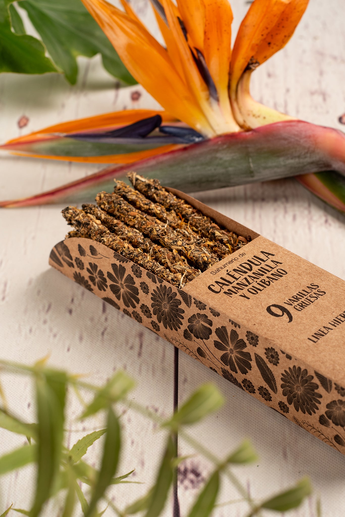 Herb Incense - Calendula Chamomile & Olibanum | Calming
