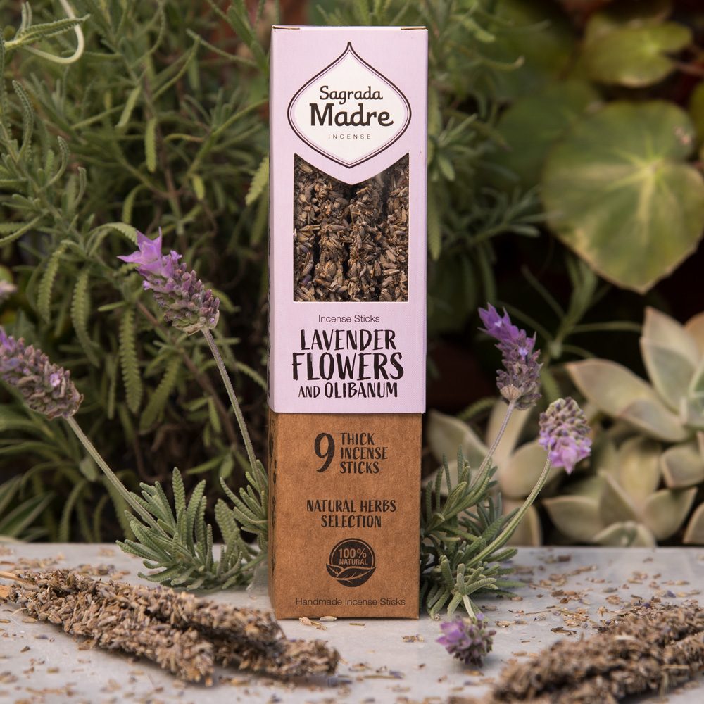 Herb Incense - Lavender Flowers & Olibanum | Calming & Soothing
