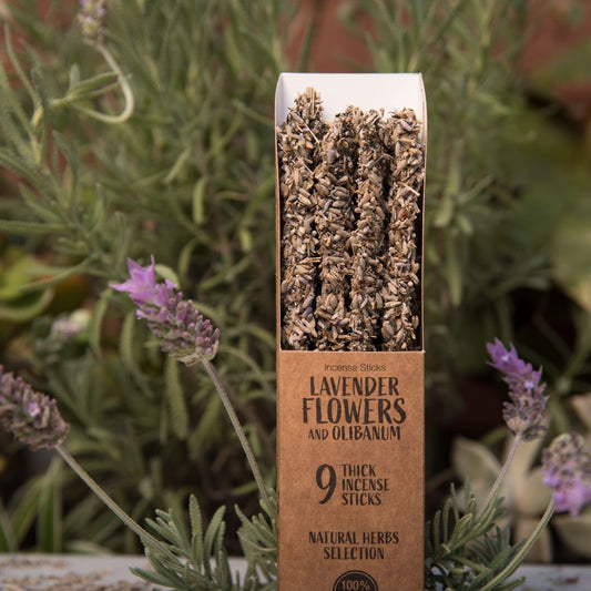 Herb Incense - Lavender Flowers & Olibanum | Calming & Soothing