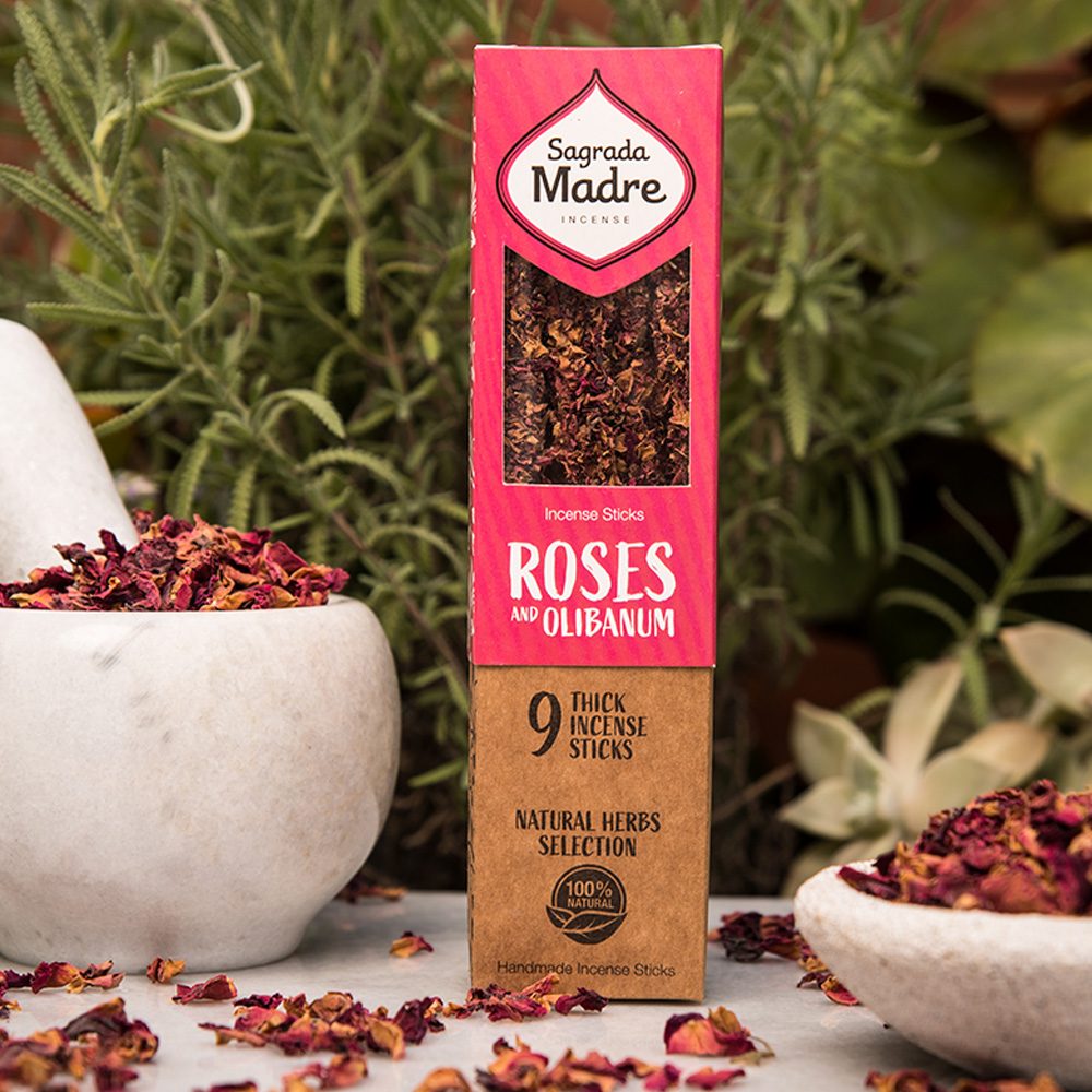 Herb Incense - Roses & Olibanum | Romantic & Relaxing Aroma