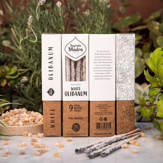 Herb Incense - White Frankincense - 9 Sticks | Pure & Sacred Scent