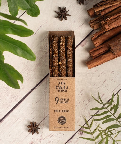 Herb Incense - Cinnamon, Anise & Olibanum | Warm & Spicy Aroma