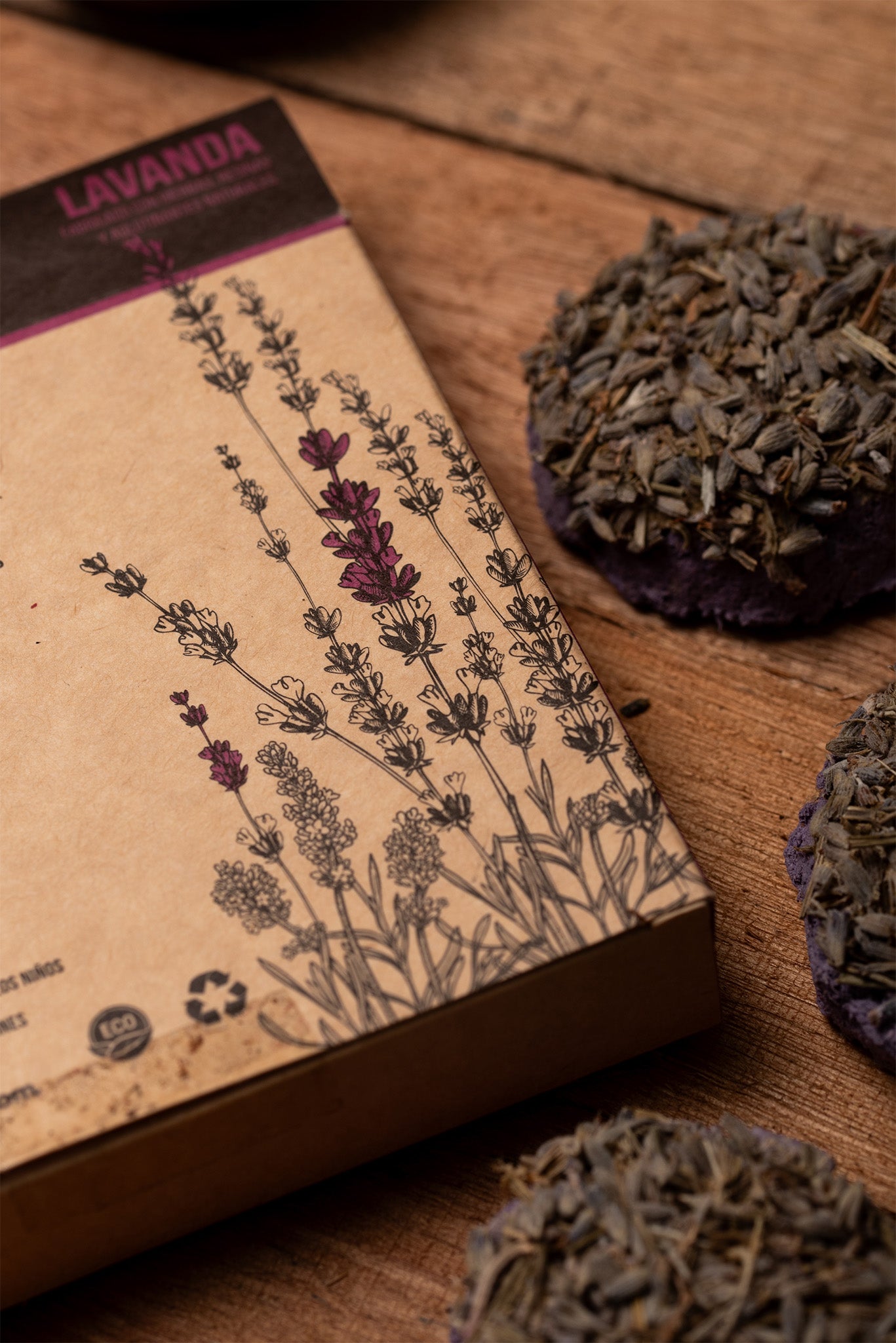 Charcoal Disks - Lavender | Calming Floral Aroma for Relaxation