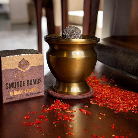 Sturdy Brass Incense Burner with Stand