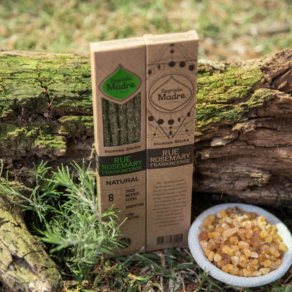 Natural Incense - Rosemary, Rue & Frankincense | Herbal & Cleansing