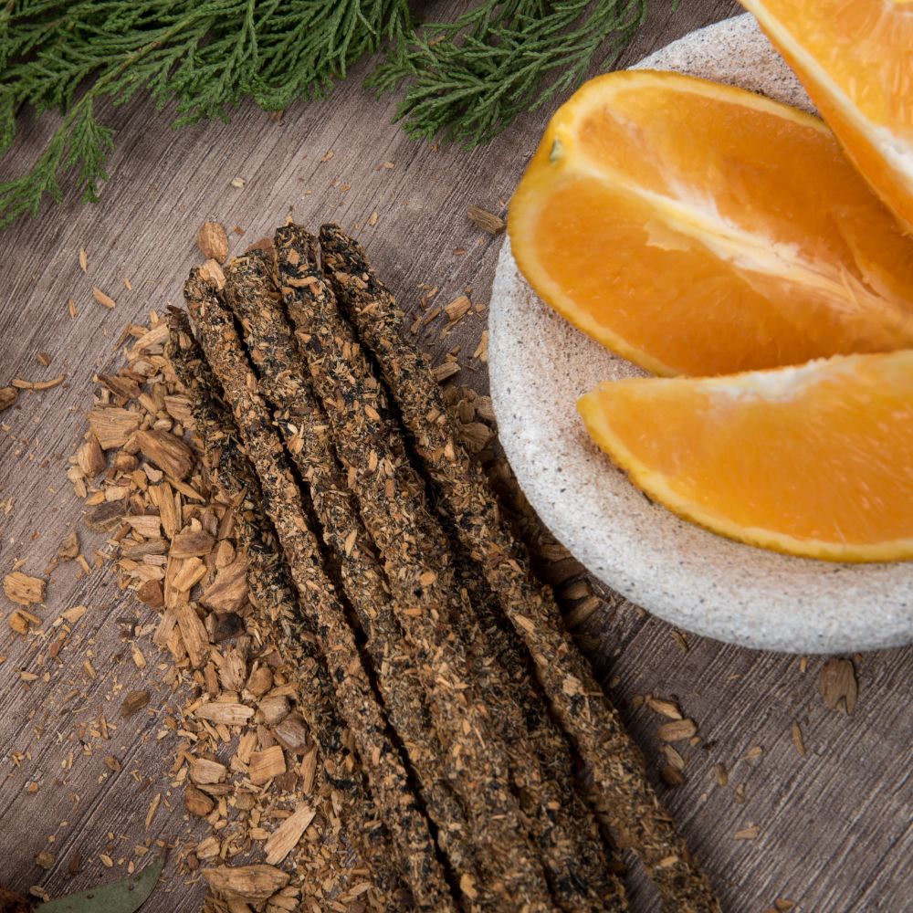 Natural Incense - Citronella with Orange | Protection & Healing