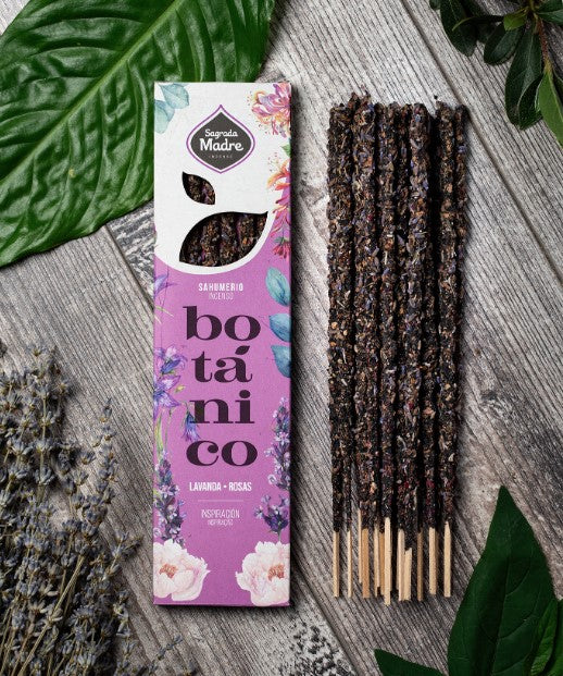 Organic Lavender & Rose Incense | Botanical Blend