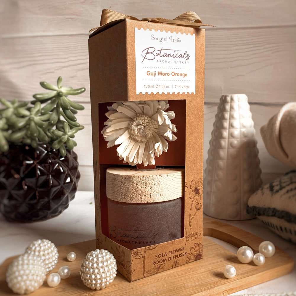 Botanicals Fragrance Diffuser - Goji Moro Orange | Energising and Uplifting