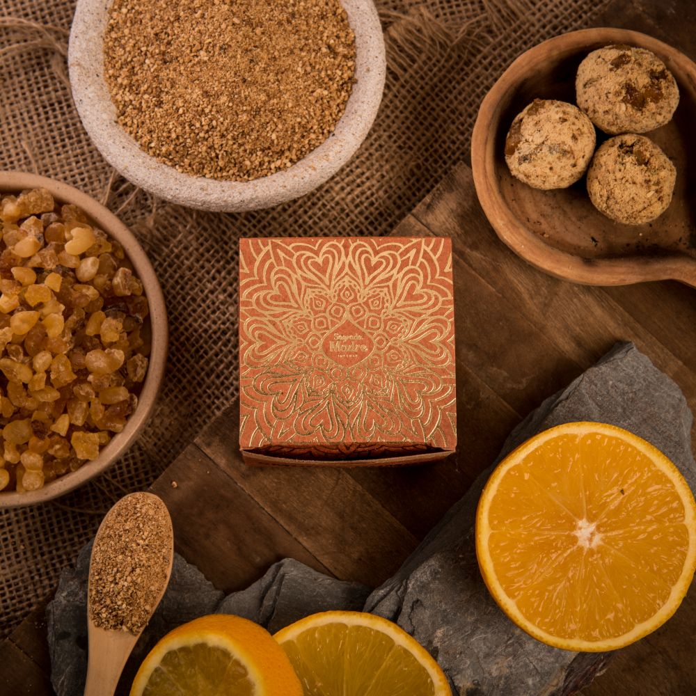 Smudge Bomb Premium - Olibanum & Orange Peel | Fresh & Invigorating