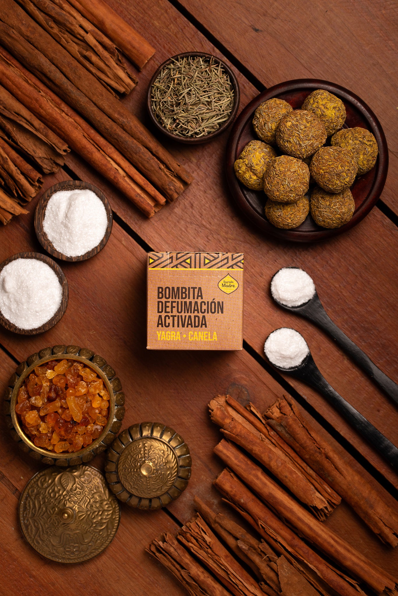 Smudge Bomb - Yagra & Cinnamon | Warm & Healing