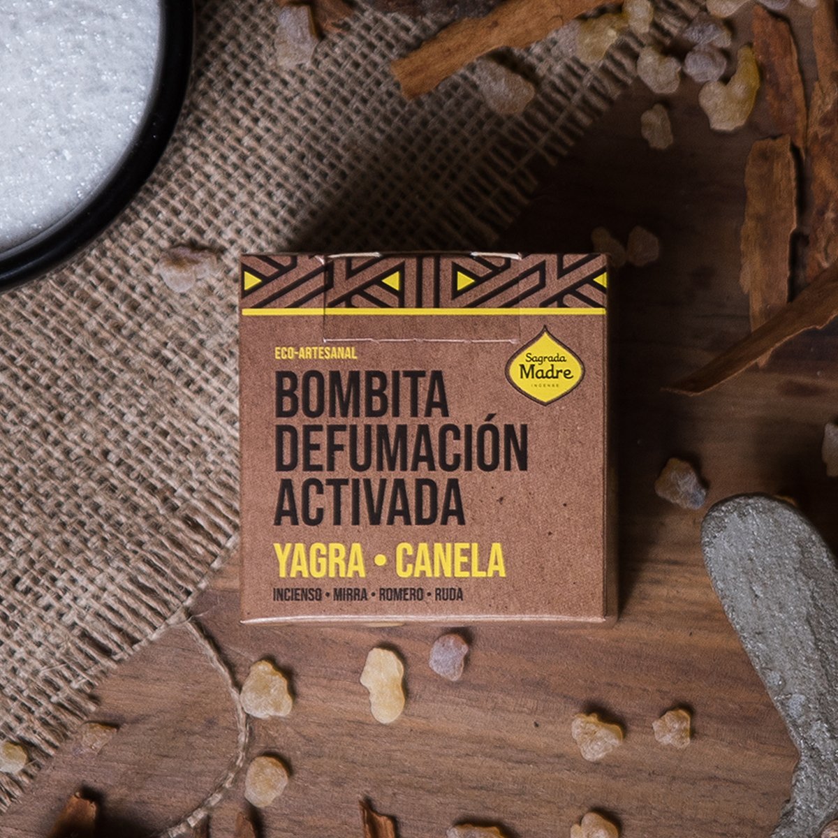 Smudge Bomb - Yagra & Cinnamon | Warm & Healing