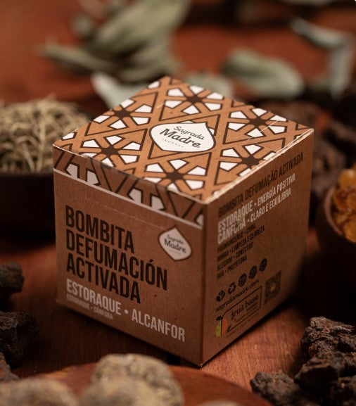 Smudge Bomb - Storax & Camphor | Positive Energy & Balance