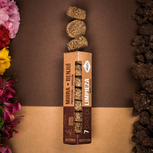 Cleansing Tablets - Myrrh & Benzoin | Protect & Revitalise