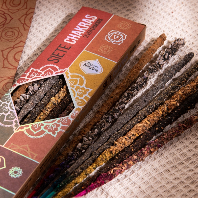 7 Chakras Incense Sticks | Aromatherapy for Chakra Balancing