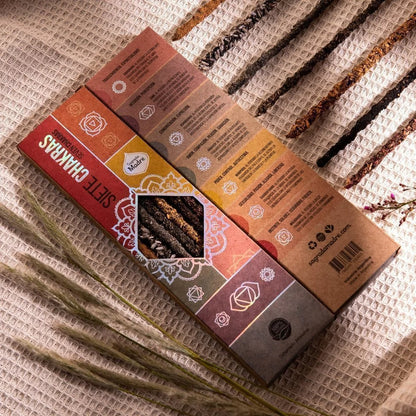 7 Chakras Incense Sticks | Aromatherapy for Chakra Balancing