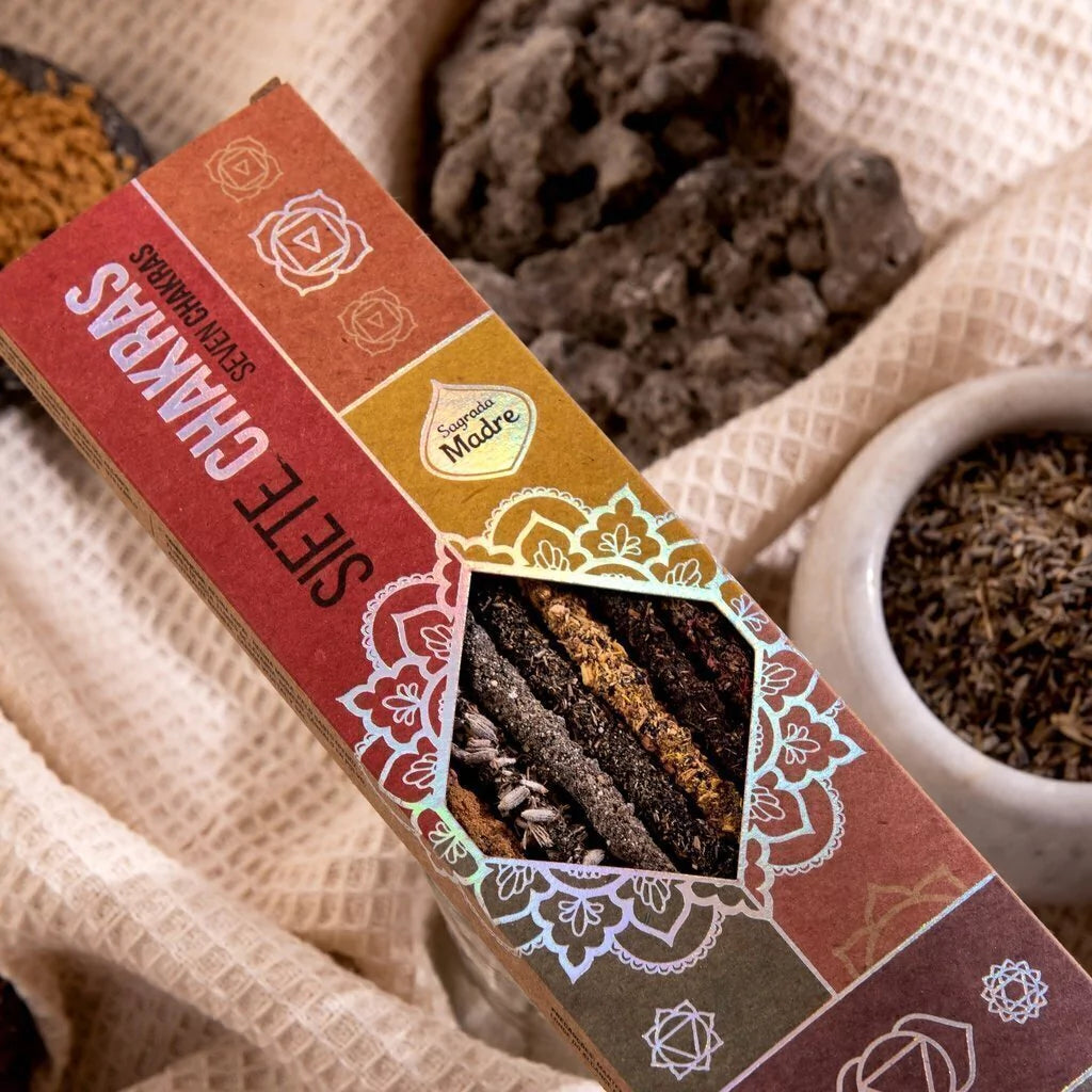 7 Chakras Incense Sticks | Aromatherapy for Chakra Balancing