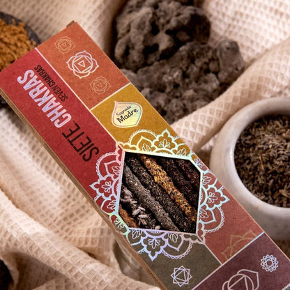 7 Chakras Incense Sticks | Aromatherapy for Chakra Balancing