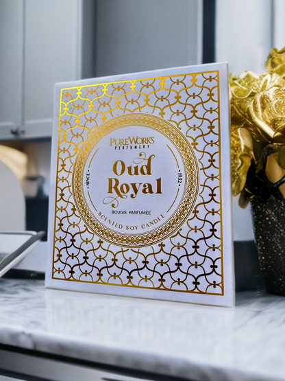 Pure Works Scented Candle - Royal Oud | Royal and Transcendent