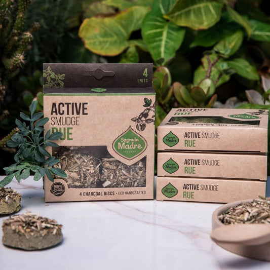 Charcoal Disks - Rue  | Traditional Herbal Purification