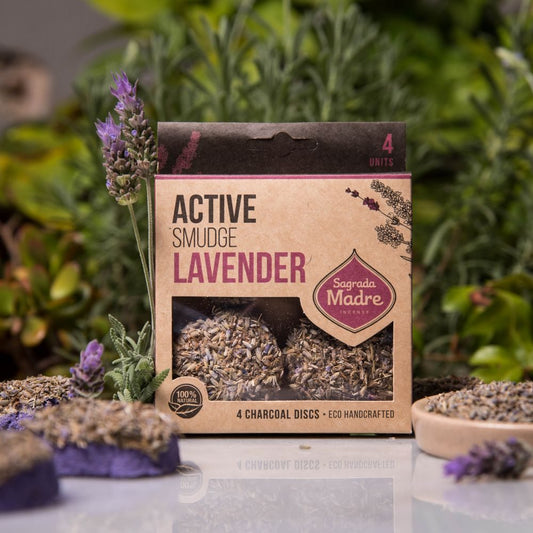 Charcoal Disks - Lavender  | Calming Floral Aroma for Relaxation