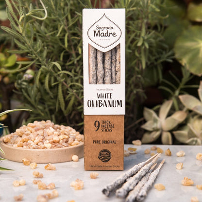 Herb Incense - White Frankincense - 9 Sticks | Pure & Sacred Scent