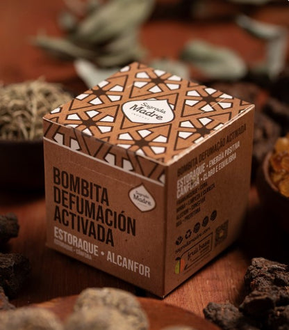 Smudge Bomb - Storax & Camphor  | Positive Energy & Balance