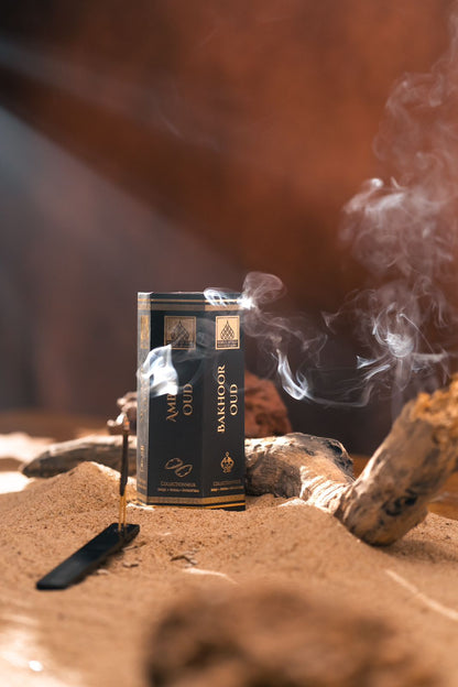 World of Oud - Blends Of Dubai | 50 Extra Strong Incense Sticks with Ceramic Holder