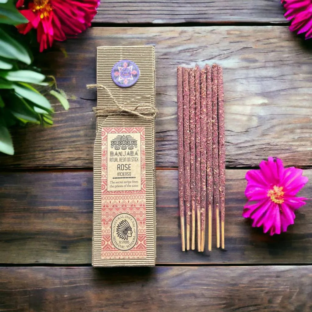 Banjara Rose Incense Sticks | Ritual Resin